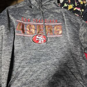 Fanatics Gray San Francisco 49ers Sweater